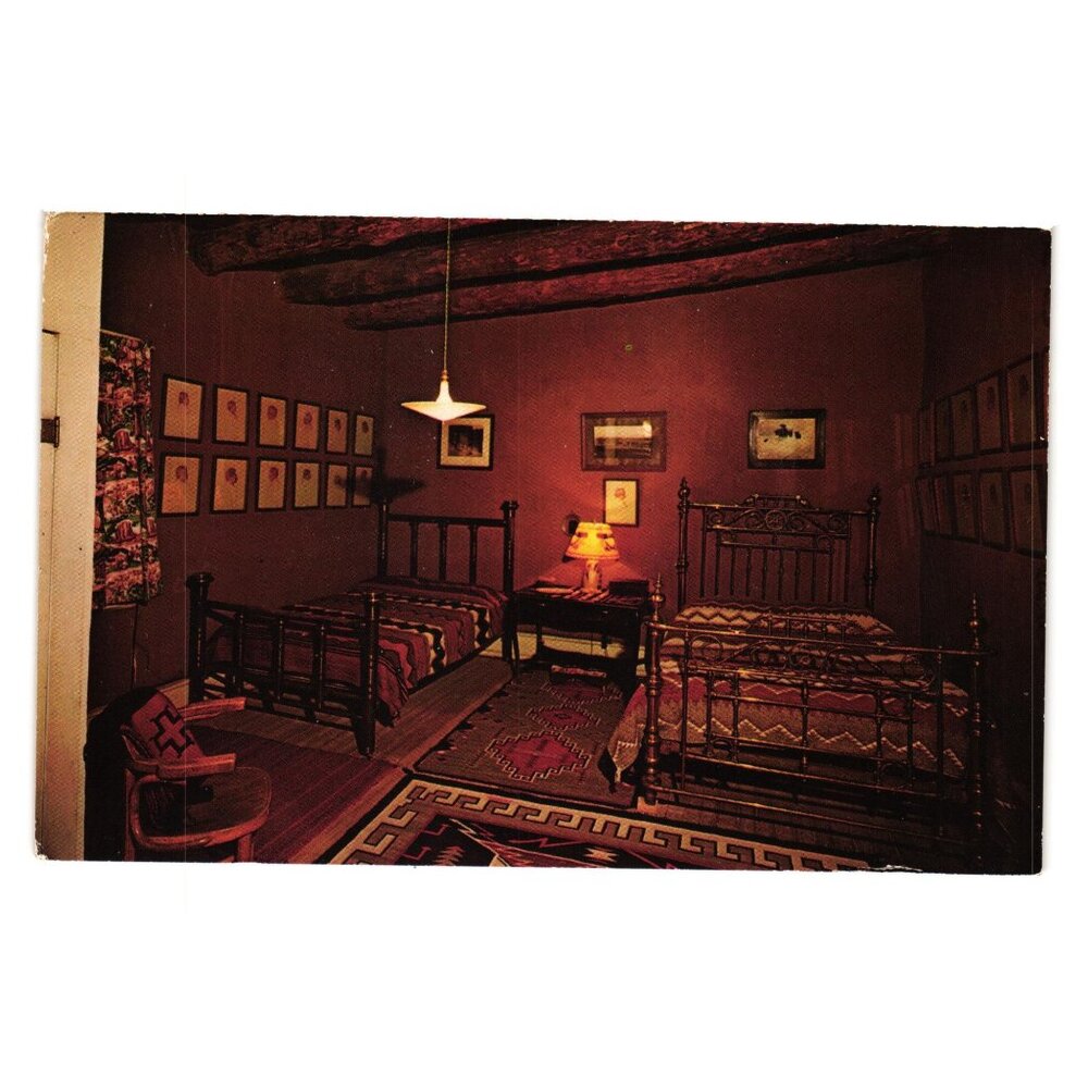 Hubbell Trading Post National Historic Site Postcard Guest Bedroom Navajo Decor
